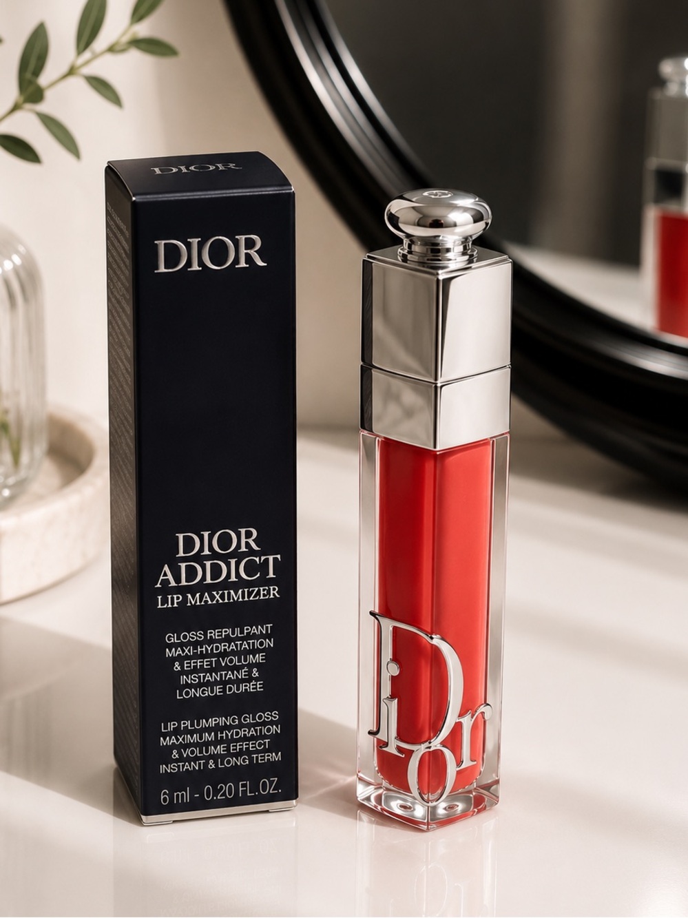 Dior Addict Lip Maximizer Gloss — 
061 poppy coral